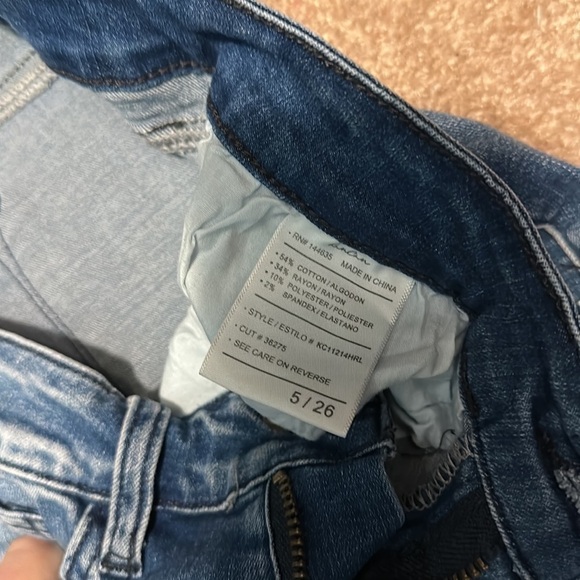 Kancan mid rise skinny Jean size 5/26 - Picture 3 of 4